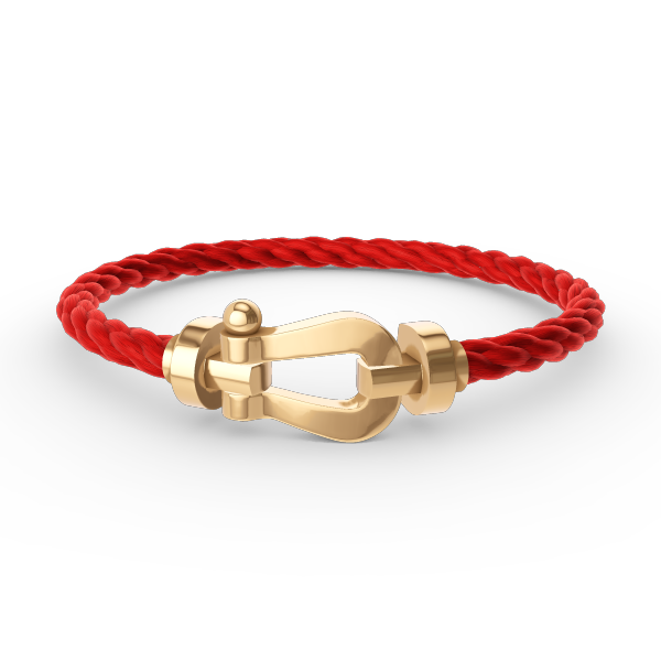 [Frd]FORCE LARGE HORSESHOE NO DIAMOND BRACELET GOLD