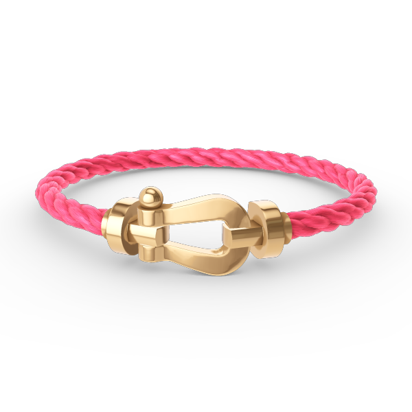 [Frd]FORCE LARGE HORSESHOE NO DIAMOND BRACELET GOLD