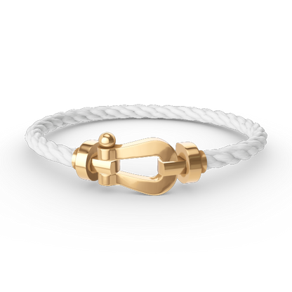 [Frd]FORCE LARGE HORSESHOE NO DIAMOND BRACELET GOLD