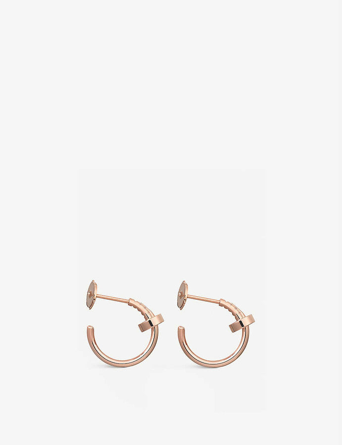 [CAT]JUSTE EARRINGS PINK GOLD