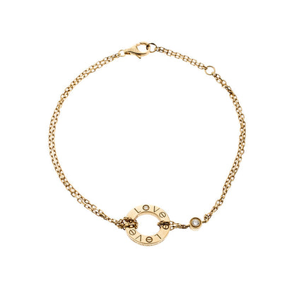 [CAT]LOVE BRACELET 2 DIAMOND