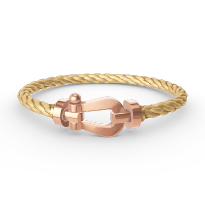 [Frd]FORCE LARGE HORSESHOE NO DIAMOND BRACELET ROSE GOLD