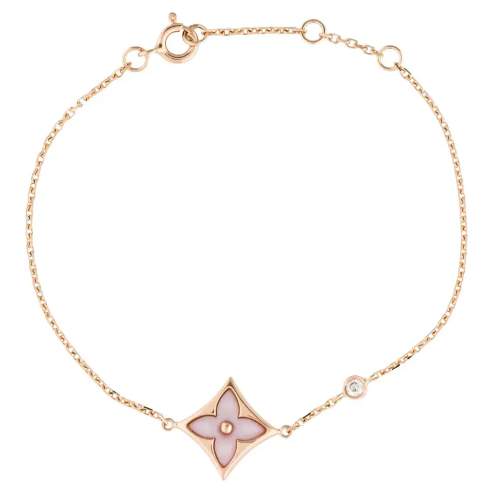 [Loui]STAR 1 DIAMOND PINK GOLD BRACELET