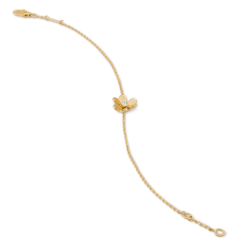 [VCA]FRIVOLE GOLD FLOWER BRACELET