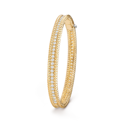 [VCA]PERLEE DIAMONDS BRACELET 1 ROW