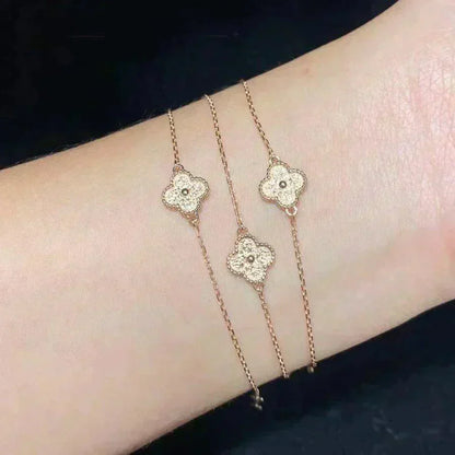 [VCA]CLOVER SINGLE FLOWER BRACELET