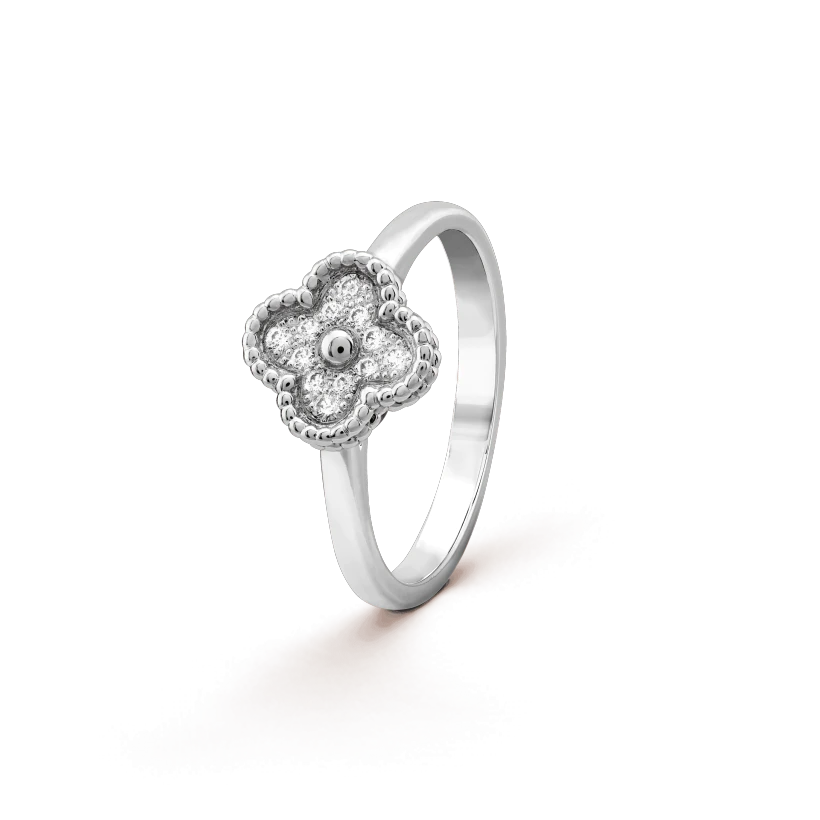 [VCA]CLOVER DIAMOND RING