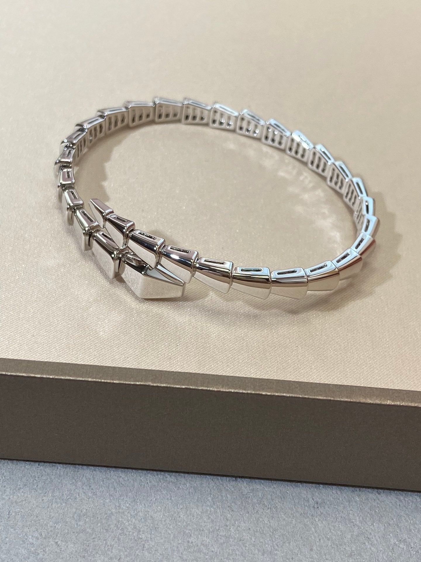 [Blar]SERPENTI VIPER SILVER BRACELET