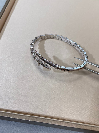 [Blar]SERPENTI VIPER SILVER BRACELET