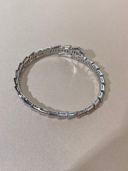 [Blar]SERPENTI VIPER SILVER BRACELET