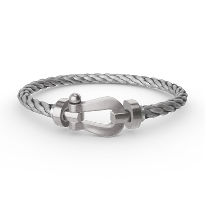 [Frd]FORCE LARGE HORSESHOE NO DIAMOND BRACELET SILVER