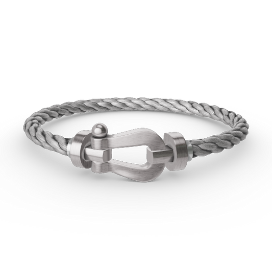 [Frd]FORCE LARGE HORSESHOE NO DIAMOND BRACELET SILVER