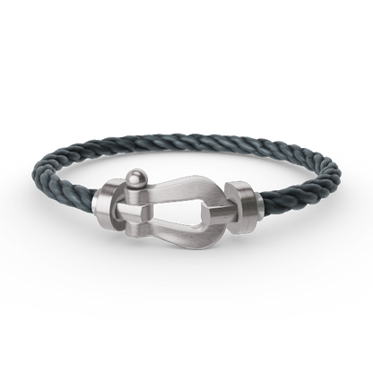 [Frd]FORCE LARGE HORSESHOE NO DIAMOND BRACELET SILVER