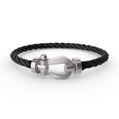 [Frd]FORCE LARGE HORSESHOE NO DIAMOND BRACELET SILVER