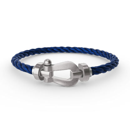 [Frd]FORCE LARGE HORSESHOE NO DIAMOND BRACELET SILVER