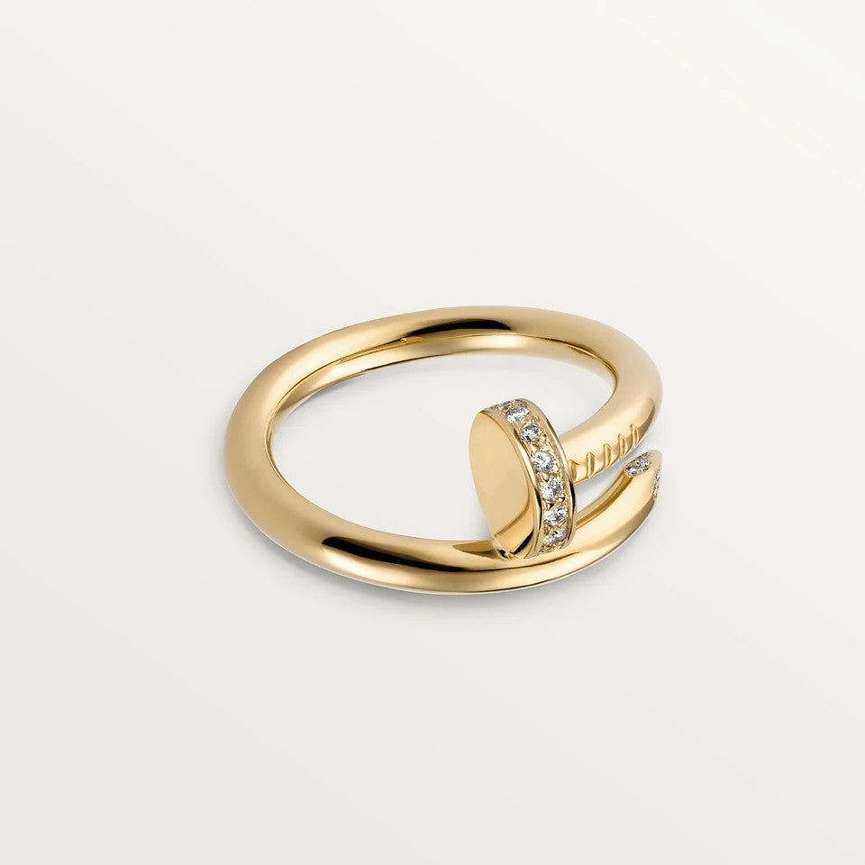 [CAT]JUSTE RING 2.65MM GOLD DIAMOND